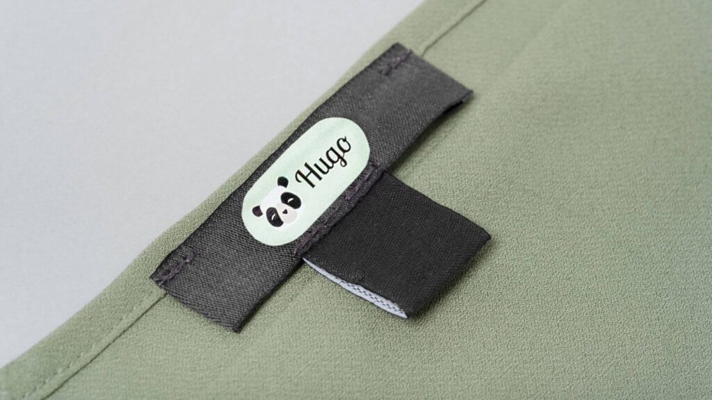 Mitä eroa on nimitarralla ja silitettävällä nimilapulla?