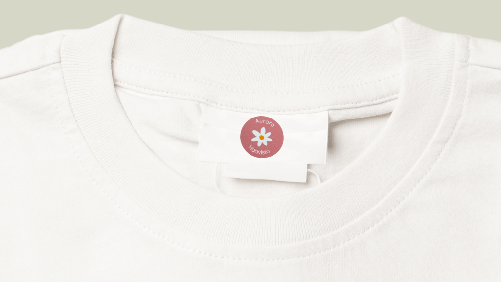 Nimitarrat vai silitettävät nimilaput?